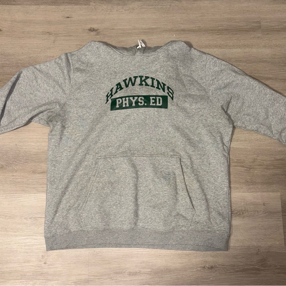 Stranger Things Nike Gray Hawkins Phys. Ed Sweatshirt